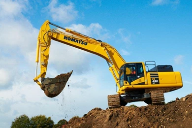 Komatsu Excavator Wallpapers