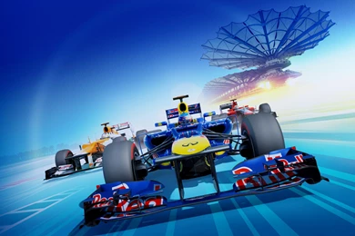 Download Wallpapers 3840x2160 F1 2012, Race Cars, Red Bull, Stadium ...