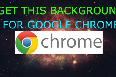 How To Get A Custom Backgrounds On Google Chrome   YouTube