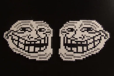 Beautiful Troll Face By Bobbeyjazz Dqvrc