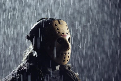 Rain,movies,horror,jason Voorhees Backgrounds Wallpapers