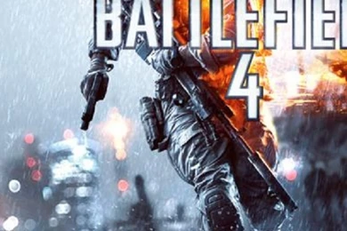 HD Backgrounds Battlefield 4 BF4 Game Logo Soldier Tanks Guns ...