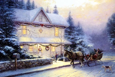 Pics, Facts, Funny Stuff About Animals & Nature Thomas Kinkade ...