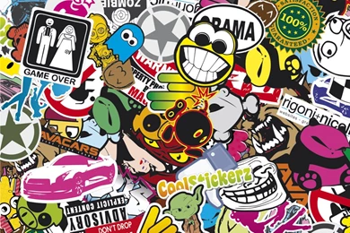 Samsung Galaxy S III Sticker Bomb