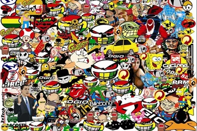 Wallpapers Bomb Sticker Bombs Com Bob Esponja 910x674