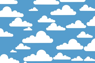 Simple Clouds Template Backgrounds   Blue, Nature, White   PPT ...