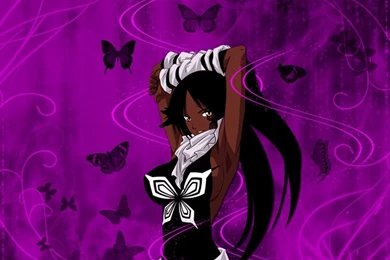 Butterfly Bleach Shihouin Yoruichi 1600x1200 Wallpapers High ...