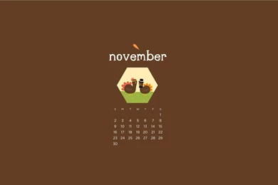 Wild Olive: Calendar // Print & Post Thanksgiving Turkeys