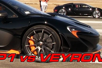 Bugatti Veyron Vs McLaren P1 YouTube