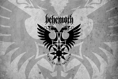 Behemoth Death Metal Emblem Logs Wallpapers   (