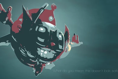 Pool Party Ziggs Minimalistic Fan Art   League Of Legends Wallpapers