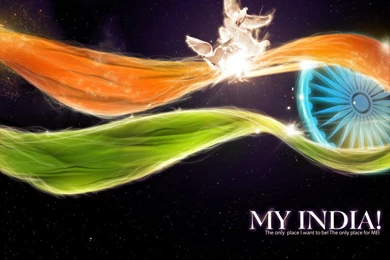 Indian Flag Flying Wallpapers