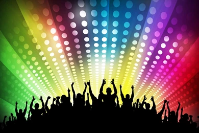Disco Backgrounds   PPT Backgrounds