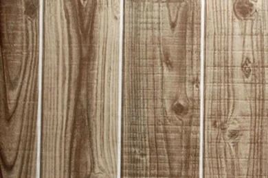 Vintage Wood PVC Wallpapers