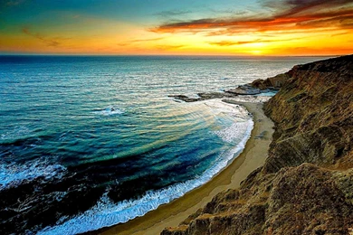 Coast Waves Wallpapers