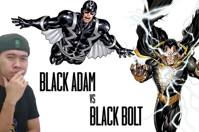 Comicbook FIGHT! Black Adam Vs Black Bolt   YouTube