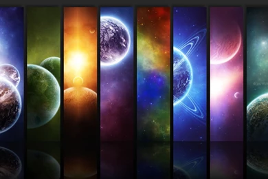 Space Planet Galaxy Planets Star Stars Univers Wallpapers ...