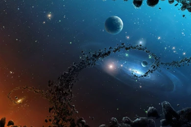 Space Planet Galaxy Planets Star Stars Univers Wallpapers ...