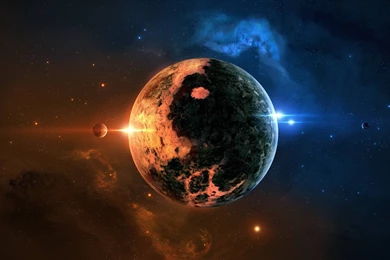 Space Planet Galaxy Planets Star Stars Univers Wallpapers ...