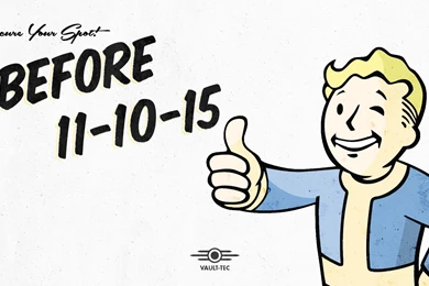 I Made A Vault Tec Approved Fallout 4 Wallpaper! : Fallout