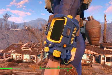 Vault Tec Branded PipBoy 3000 At Fallout 4 Nexus   Mods And Community