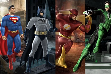 Wallpapers Justice League Dc Comics Superman Batman Green Lantern ...