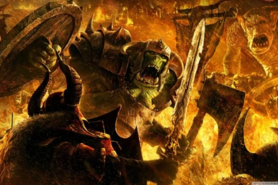 Warhammer: Mark Of Chaos HD Desktop Wallpapers : Widescreen : High ...