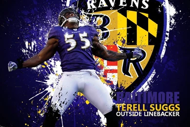 Terrell Suggs Baltimore Ravens Wallpapers