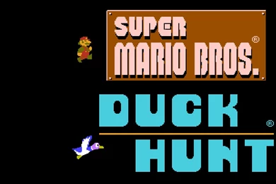 Super Mario Bros./Duck Hunt Desktop Wallpapers // PoisonMushroom.Org