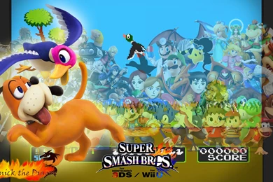 SSB4 Wallpapers Duck Hunt By Mazznick On DeviantArt