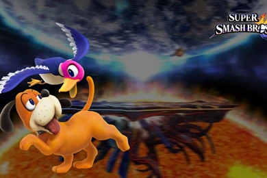SSB4 Backgrounds   Duck Hunt By Gamer807RM On DeviantArt