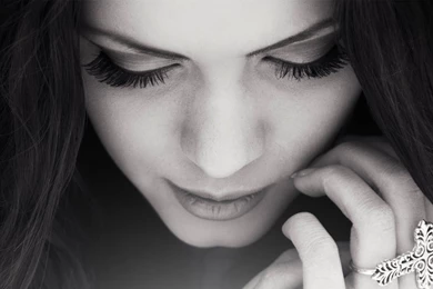 Beautiful Portrait Lovely Girl Photo