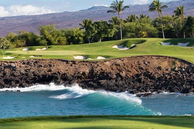 Hawaii Beach Golf Course Wallpaper,island HD Wallpaper,view HD ...
