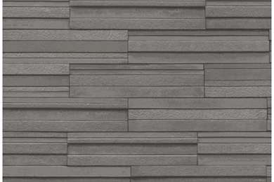 Fine Decor Ceramica Slate Tile Washable Wallpapers Charcoal ...