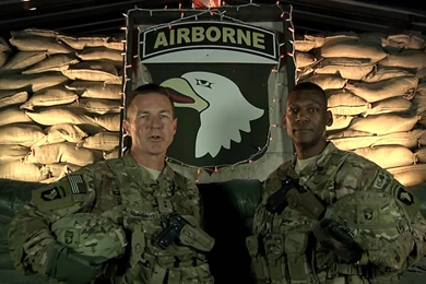 101st Airborne Division Command Teams Christmas Greeting   YouTube