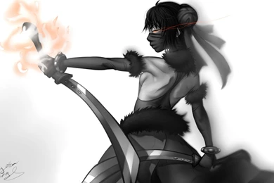 Wallpapers Weed Girl Homepage Anime Warriors Masks Sabre Ninja ...