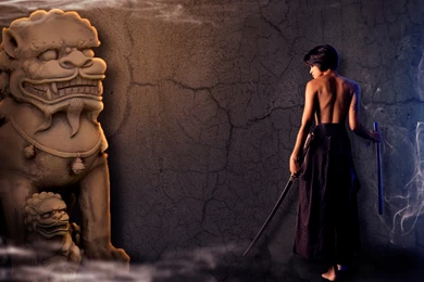 Free Wallpapers   Traditional Ninja Girl 1920x1200 Wallpapers