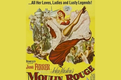 Moulin Rouge Original Movie Poster   Hollywood's Pretty Women ...