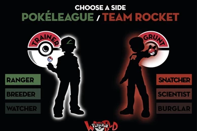 Choose Pokeleague Or Team Rocket By Zimonini On DeviantArt