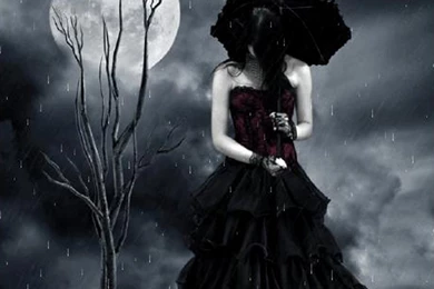 Lonely Girl In Rain HD Wallpapers