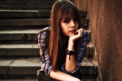 Lonely Girl HD Wallpapers For Desktop