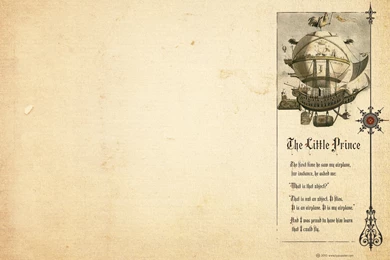 FaceType »Aeronaut« The Little Prince (for Widescreen Displays ...