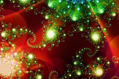 Wallpapers Christmas Fractal Christmas   1600 X 1000   Christmas ...