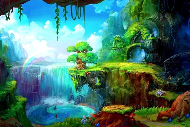 HEAVENLY PLACE WALLPAPER   (