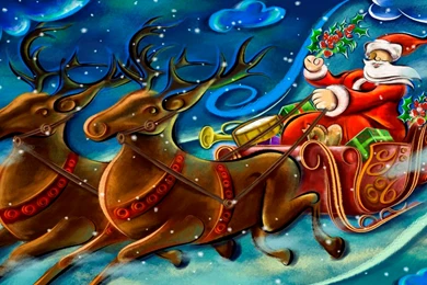Awesome Christmas Santa Claus Wallpapers