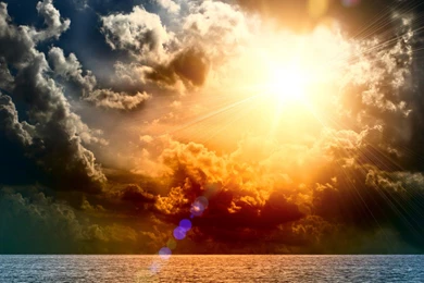 HEAVENLY SUNSHINE WALLPAPER   (