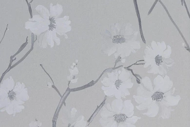 Floris Wallpapers   White/Silver/Gilver (30216)   Harlequin ...