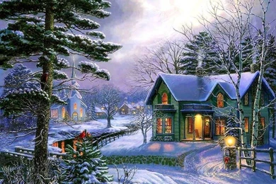 Old Fashioned Christmas Wallpapers