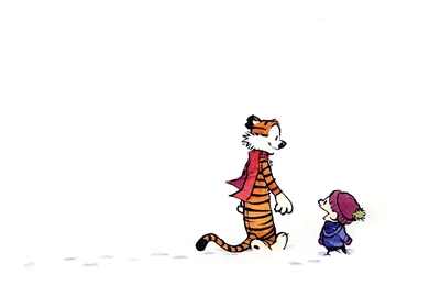 The Of Snow Calvin And Hobbes Scarf (id: 176587) – BUZZERG