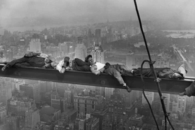 2560x1600 New York, Work, Height, Home, Construction, Black And ...